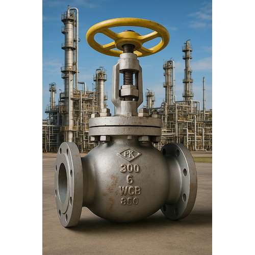 شیر سوزنی  "6  کلاس 300  فولاد